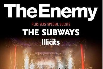 Award winning band The Enemy will be performing on August 6. 
In 2007, The Enemy emerged from their working class roots in Coventry to become one of the biggest new bands around. Their debut album We'll Live And Die In These Towns went straight to No.1 and would later be certified Platinum in recognition of over 300,000 sales.