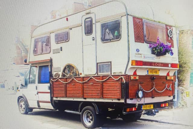 The Carawagon attracted much attention from local and visitors in Scarborough