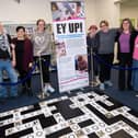 The new Ey Up! exhibition at Selby library which was unveiled by library staff and those who took part in the sessions.