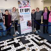 The new Ey Up! exhibition at Selby library which was unveiled by library staff and those who took part in the sessions.