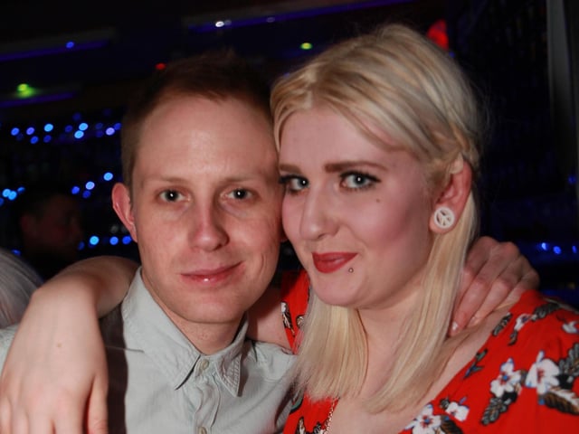 Joe and Tricia in Quids Inn.