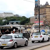 Traffic congestion in Scarborough.