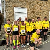 The 11 Bridlington Road Runners athletes who took part in the Kirkbymoorside 10K on Sunday.