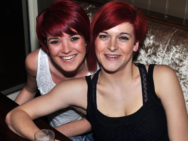 Tasha and Natalie having fun!