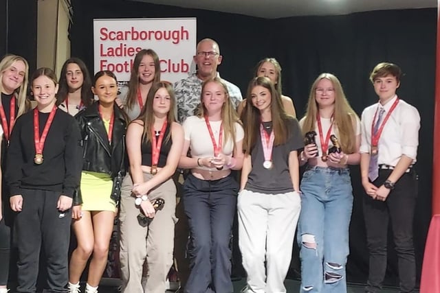 Scarborough Ladies Under-16s won the league title.
