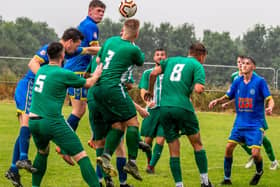 Fishburn Park, green kit, hammered Great Ayton 8-2