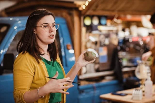Rebecca Norris has now opened her own pottery studio in Scarborough, called 'The Clay Place'.