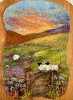 Needle Felt Art by Jan Jennings