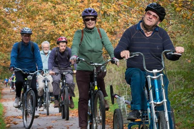 Inclusive-led ride by Everybody's Cycling.