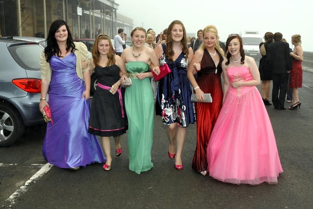 Jenni Ibbotson(L), Leanne Young, Olivia Burtonshaw, Cordelia Clark, Rebecca Smith, and Beth Bunton in 2009.