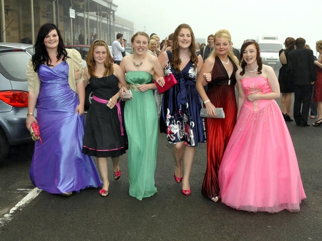 Jenni Ibbotson(L), Leanne Young, Olivia Burtonshaw, Cordelia Clark, Rebecca Smith, and Beth Bunton in 2009.