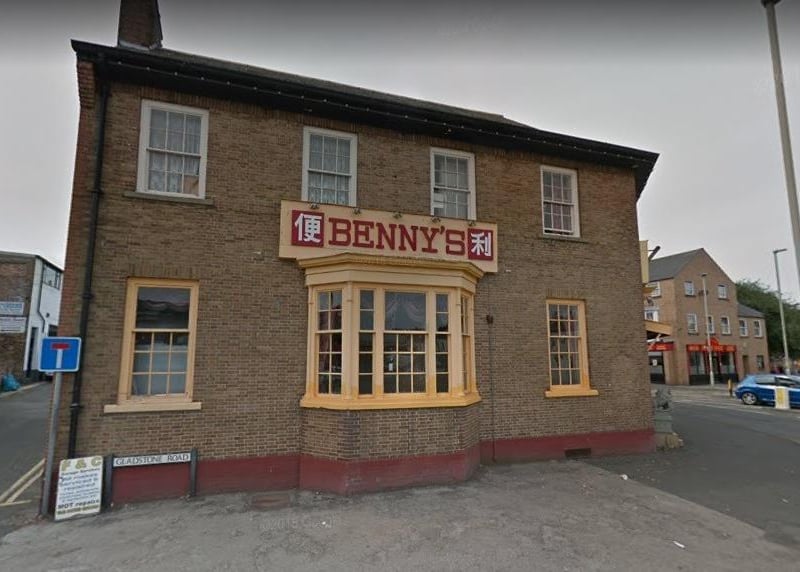 Benny's, located on Prospect Road, was placed at number six.