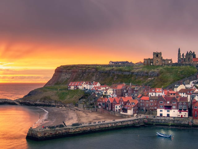 SEPTEMBER - Whitby sunrise, by Richard Randle.