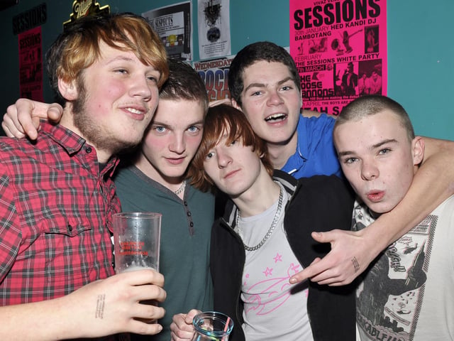 Josh, James, Sam, Chesney and Nathan.