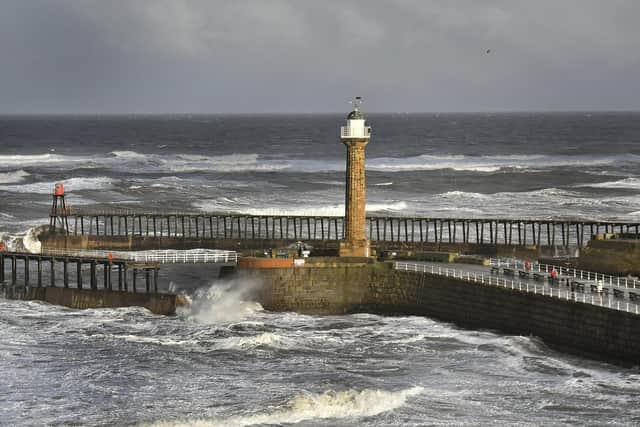A yellow weather warning has been forecast for the Yorkshire coast today, Friday February 17.