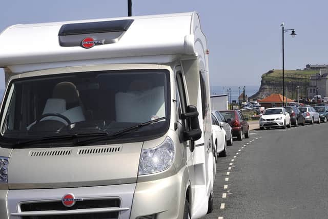 Overnight motorhome parking restrictions are set to be introduced on a trial basis at several locations in Scarborough and Whitby