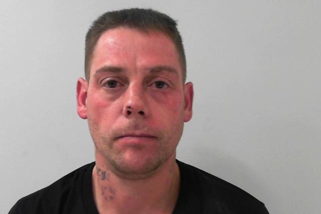 Darren Beeforth, 34, from Harrogate and with links to Keighley, is wanted for offences of assault and criminal damage