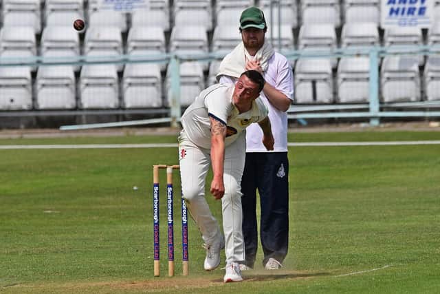 Marc Dring took five wickets as Ebberston 2nds lost against Grosmont. Photo by Simon Dobson