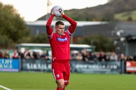 Boro defender Bailey Gooda is set to return at home to Blyth this Saturday.