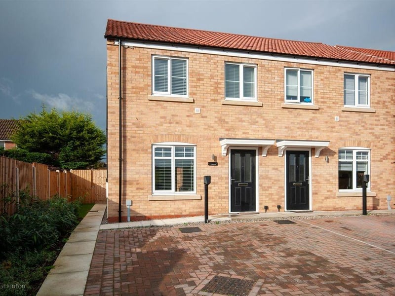 This three bedroom semi-detached house is for sale with Denton Estate Agents for £210,000.