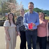 Members of the People and Culture Team L-R: Steph Harrison, Stacey Parkinson, Neil Barwise-Carr, Gill Wilkie, Becki Smith