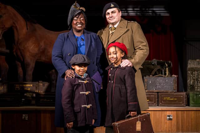 Reenactors based on characters from World War 2 attend Eden Camps Living History weekend.
