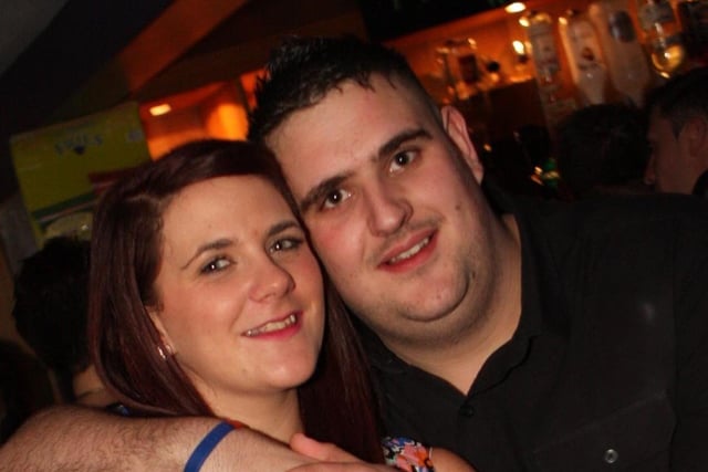Claire and Jamie in The George, Malton.