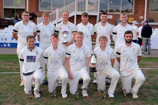 Pickering CC won the Scarborough Hospital Cup final. Photo by Simon Dobson