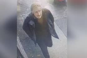 CCTV image of last known movements of Andrew Spencer, 40.