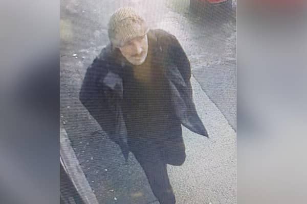 CCTV image of last known movements of Andrew Spencer, 40.