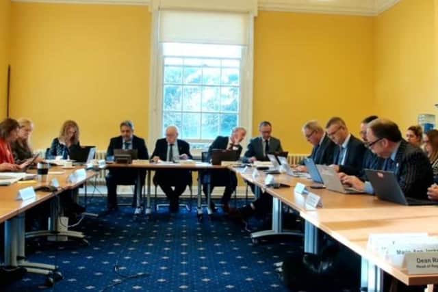 Norrth Yorkshire Council Executive Committee.