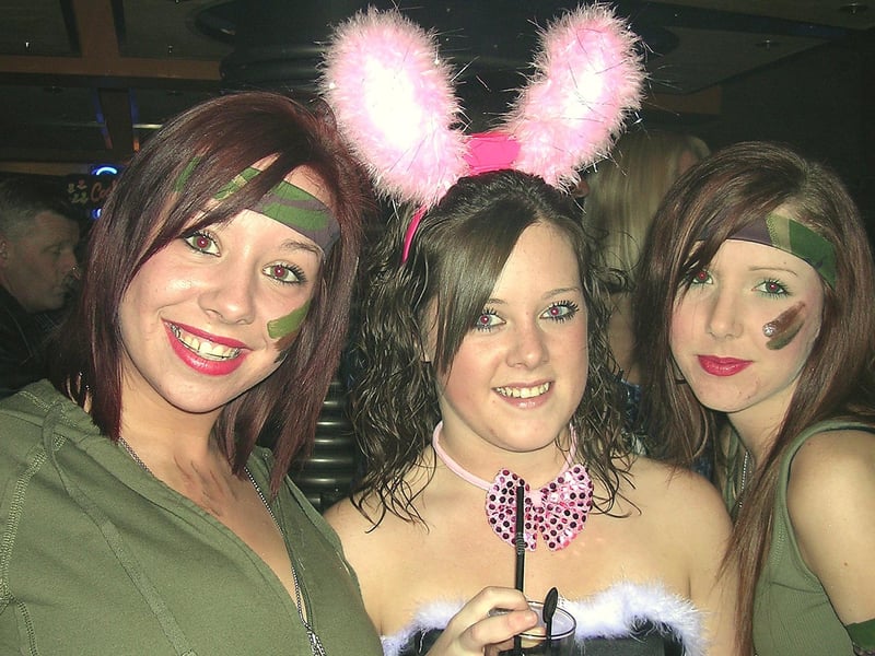 Natasha, Hania and April.