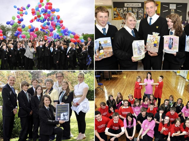 Scalby School students feature in these retro photos from 2009 and 2010.
