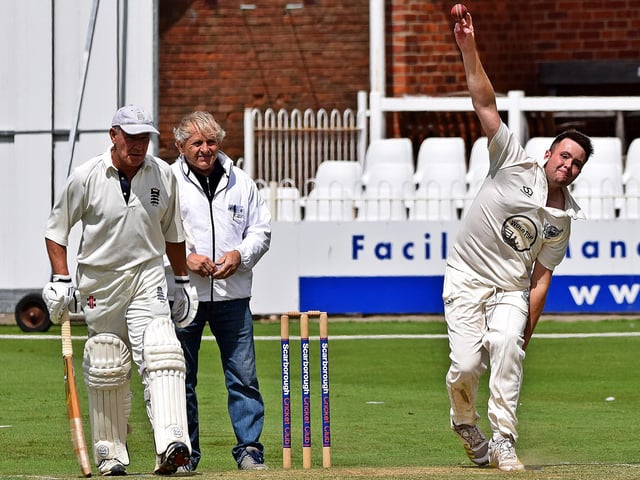 Scarborough skipper Charlie Hopper claimed two wickets.