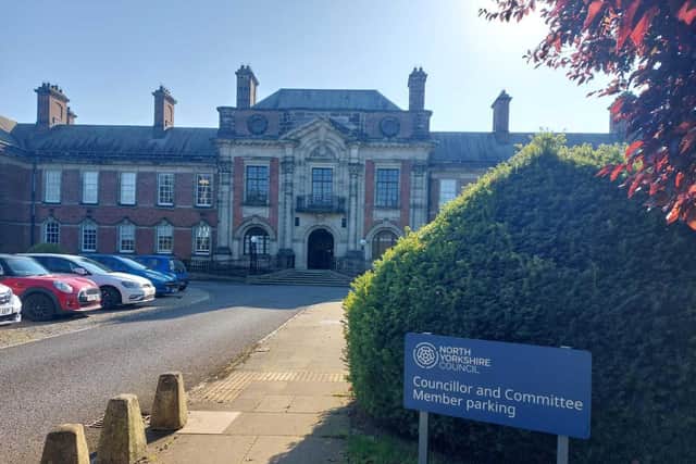 County Hall, Northallerton. Photo: LDRS