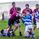 Whitby Maroons battle it out with North Shields. PHOTOS BY BRIAN MURFIELD