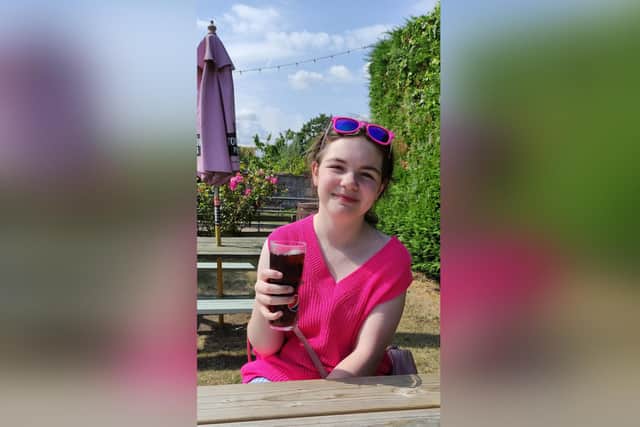 Destiny Doyle, 11, pictured, has launched an underwear drive for the Rainbow Centre.