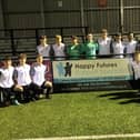 Scarborough Athletic Under-16s' kit and jackets have been sponsored by Happy Futures Support Specialists this season.