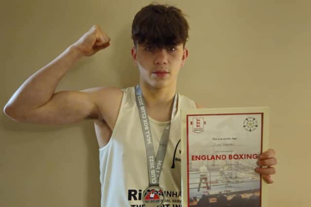 Whitby’s Yorkshire boxing champion Corey Greaves is eyeing more success in 2026. Photo by Marlon Graves