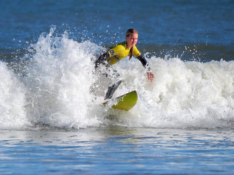 Surfing Competition on Scarborough's South Bay.