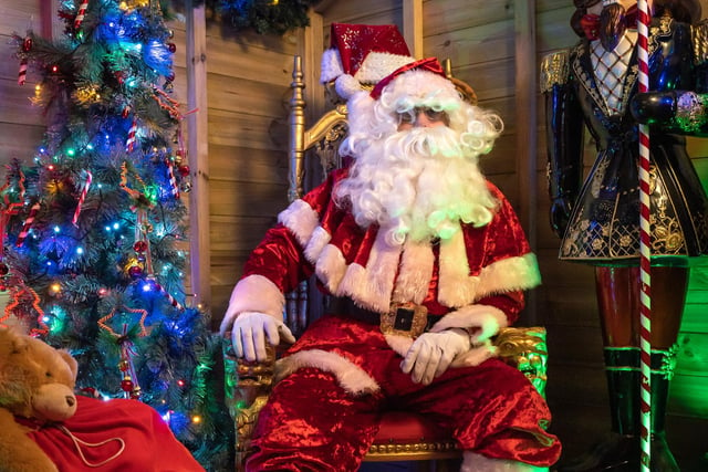 Santa's Grotto is inside the Boyes store on Queen Street.