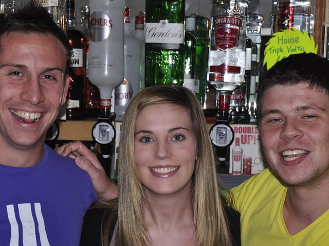 Klosters staff Sharpy, Josh and Katie.