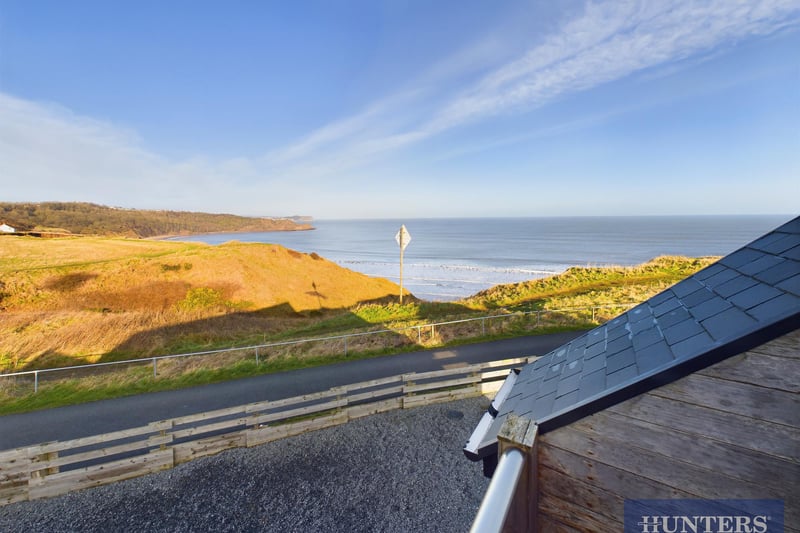Looking out to sea from the Cayton Bay property.