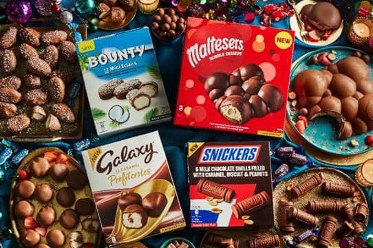 New chocolate treats this Christmas.