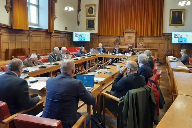 Scarborough and Whitby area committee meeting. Courtesy LDRS