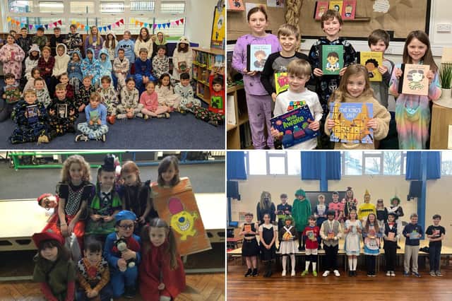 World Book Day fun at schools around Whitby, Scarborough and Bridlington.