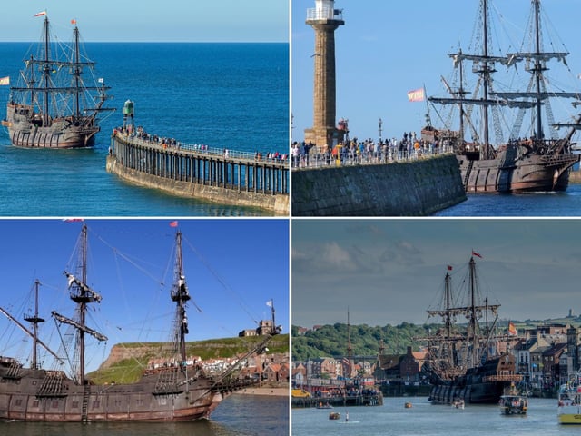 Galeón Andalucía in Whitby.