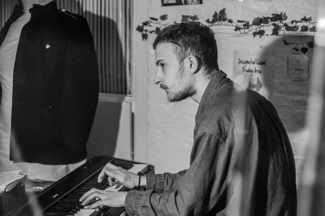 Pianist Xander Armstrong is appealing for string players to join his orchestra