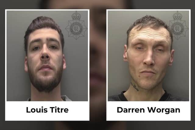 Louis Titre and Darren Worgan were sentenced at Hull Crown Court.