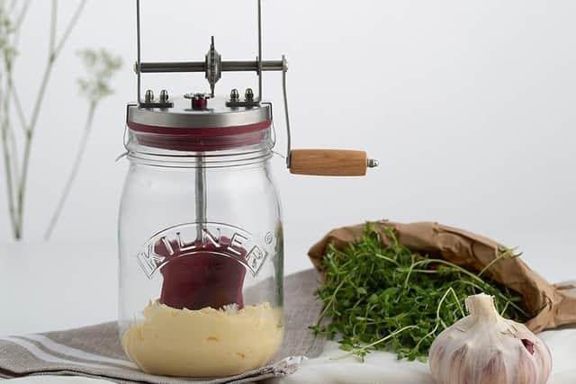 Kilner Butter Churner.